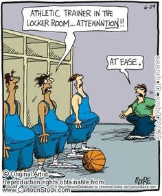 Athletic Trainer Cartoons and Comics More