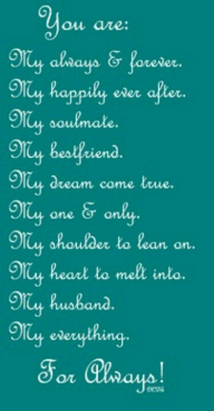 You Are...My Husband