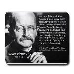 Max Planck Quantum Theory Mousepad