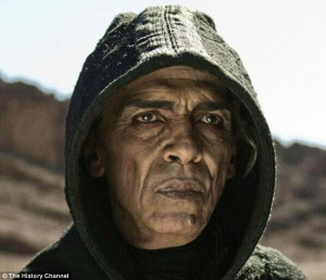 ... the miniseries, has an uncanny resemblance to President Barack Obama