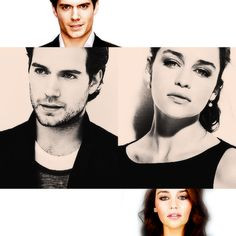 Henry Cavill & Emilia Clarke: My votes for 50 Shades of Grey ♥ More