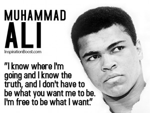 Quotes on Free Life – Muhammad Ali