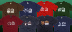 Now on the shelf – the Class of 2016 t-shirts!
