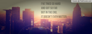 In the End - Linkin Park (by: JP) Profile Facebook Covers