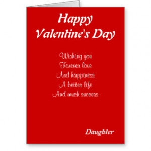 Valentine For Daughter Cards & More