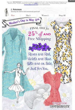 ... Mother’s Day Promotions image poem ugh j peterman final day mothers