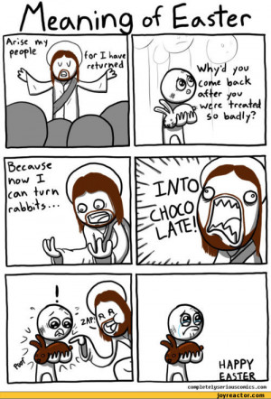 ... jesus :: funny pictures :: easter :: chocolate :: comics (funny comics