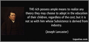 More Joseph Lancaster Quotes