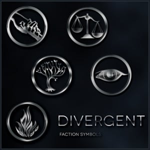 Divergent Faction Symbol brushes by xxtayce