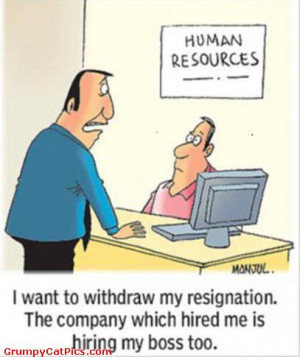 Very Funny HR Request Of New Employee Cute Comic Picture