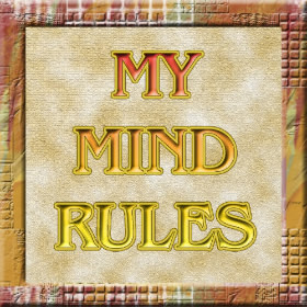 My Mind Rules Magnet magnet