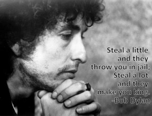 Bob Dylan Stealing