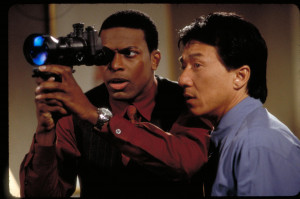 Still of Jackie Chan and Chris Tucker in Rush Hour 2 (2001)