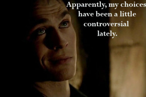 Best Sarcastic and funny Quotes by Damon Salvatore