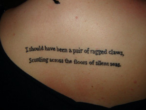 Tattoo Quotes are becoming more and more popular. Having a tattoo that ...