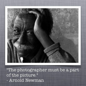 Arnold Newman Quote Photo