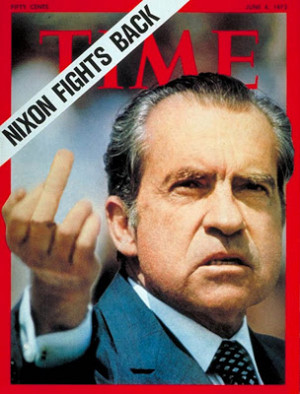 think it was somehow mis-filed, but I'm pretty sure President Nixon ...