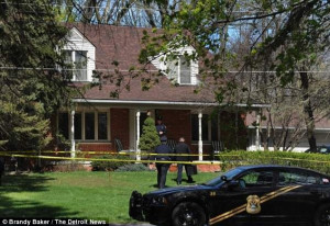 ... mother and new boyfriend to death with an axe before killing himself