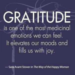Gratitude is not only the greatest of virtue