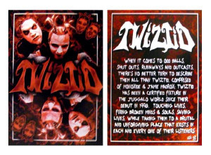 Twiztid #8 Dark Carnival Trading Card from the W.I.C.K.E.D. album by ...
