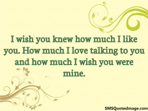wish he was mine quotes