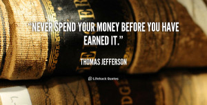 thomas jefferson bank quote