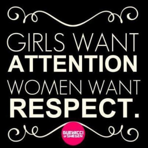 women deserve respect