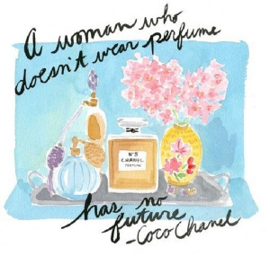 Quote by famous designer Coco Chanel.