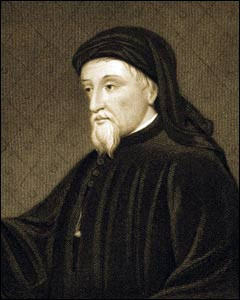 geoffrey chaucer chaucer quotes biography works canterbury tales ...