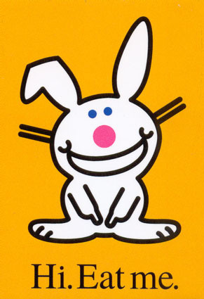 Happy Bunny - I Hate Everything