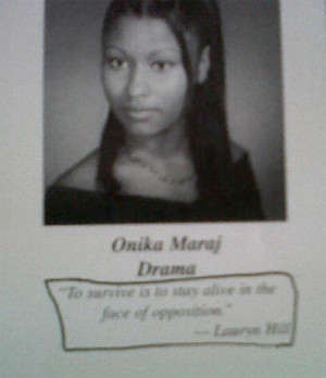 Drake & Nicki Minaj High School Photos