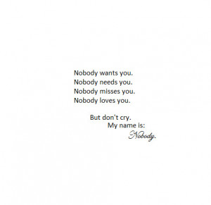 love you #wants you #nobody #me #love