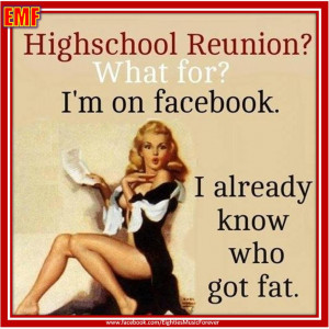 high school reunion fb