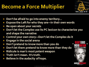 Become a Force Multiplier - Click image to enlarge
