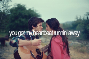 couple, guitar, heartbeat, love, lyrics, quote, summer