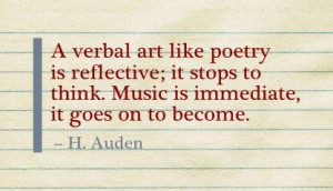 Verbal art like Poetry Is reflective ~ Art Quote