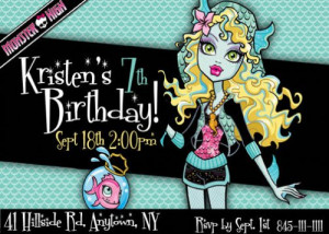 Monster High Party Invitations & Printables