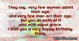 Women Birthday Sayings
