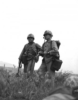 File:Chesty Puller studies the terrain during the Korean War.jpg