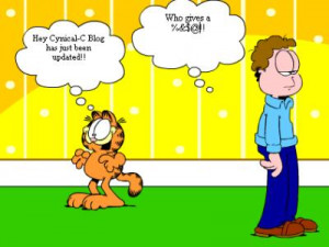 Cool but I don’t remember Garfield always looking so happy.