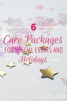 Great care package ideas for special events & holidays. Promotions, St ...