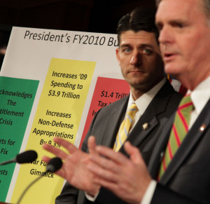 Judd Gregg Holds Press Conference On Obama 39 s Budget Outline Paul ...