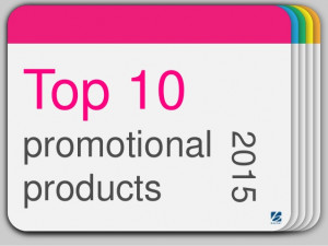 Top 10 promotional Products 2015