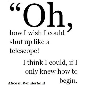 Alice In Wonderland Quote