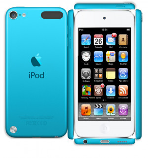 Ipod Touch Paper Blue Ipod Touch