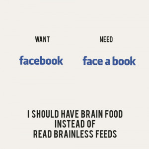 facebook, funny, quote, text, typography