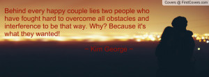 Behind every happy couple lies two people who have fought hard to ...