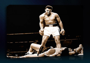 Muhammad Ali vs Sonny Liston Boxing Knockout