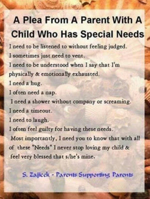 Parent of special needs children