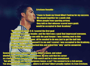 Cristiano Ronaldo's quote